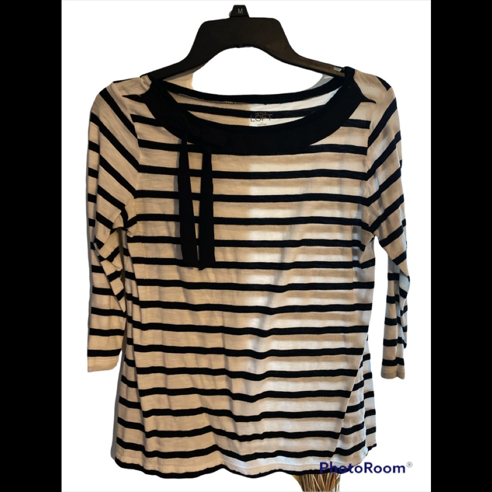 LOFT by Ann Taylor Striped Top